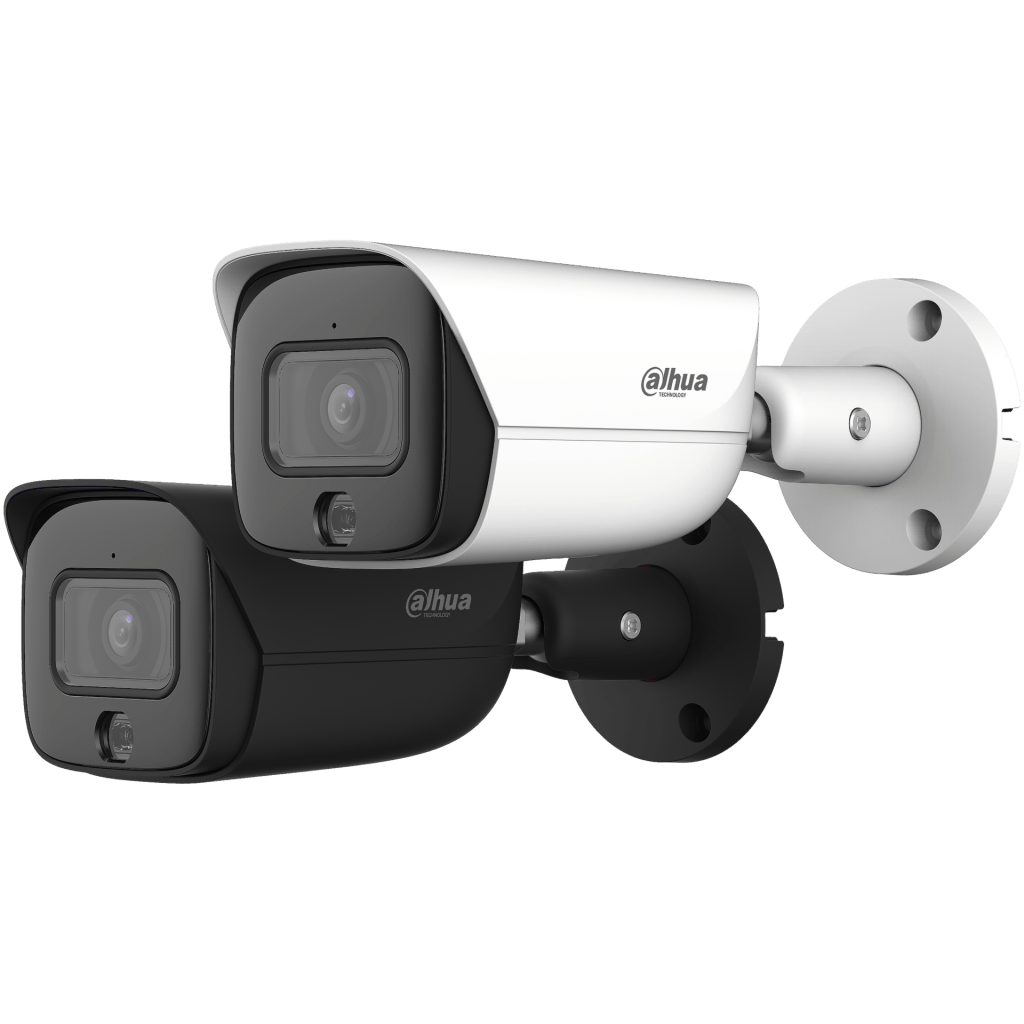 IPC-HFW3449E-AS-LED 4MP Full-color Warm LED Fixed-focal Bullet WizSense Network Camera