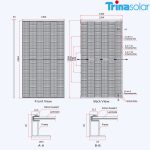 Trina solar panel 710w