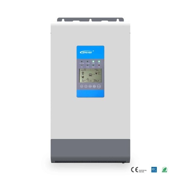 اینورتر شارژر 5KW و 48V سری MPPT تمام سینوسی مدل UP5000-M8342 برند EPEVER