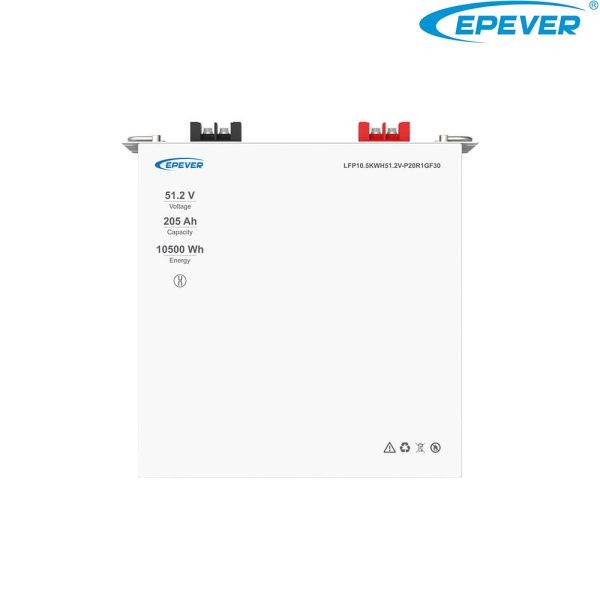 باتری لیتیوم 205 آمپر Epever مدل: LFP10.5KWH51.2V-P20R1GF30