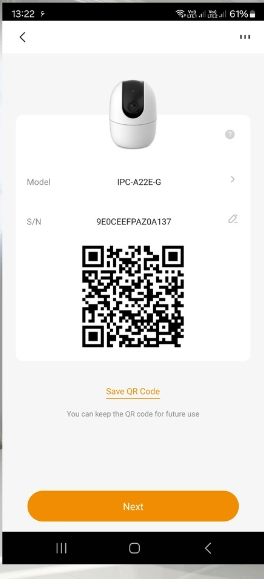 اسکن بارکد زیر یا کنار دوربین