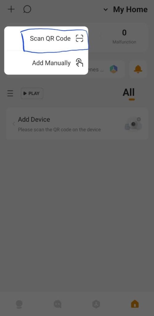 انتخاب کردن QR Code