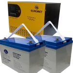 پکیج برق اضطراری یورونت 2050VA + دو باتری AGM ایبیزا 100Ah