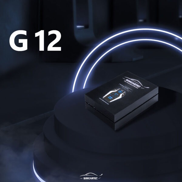 ردیاب خودرو سیم‌کارتل مدل G12 | GPS دزدگیر هوشمند مقاوم تا ۶۰ ولت با اپلیکیشن اندروید و iOS