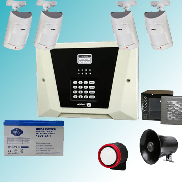 پکیج دزدگیر اماکن A20 چهار چشمی