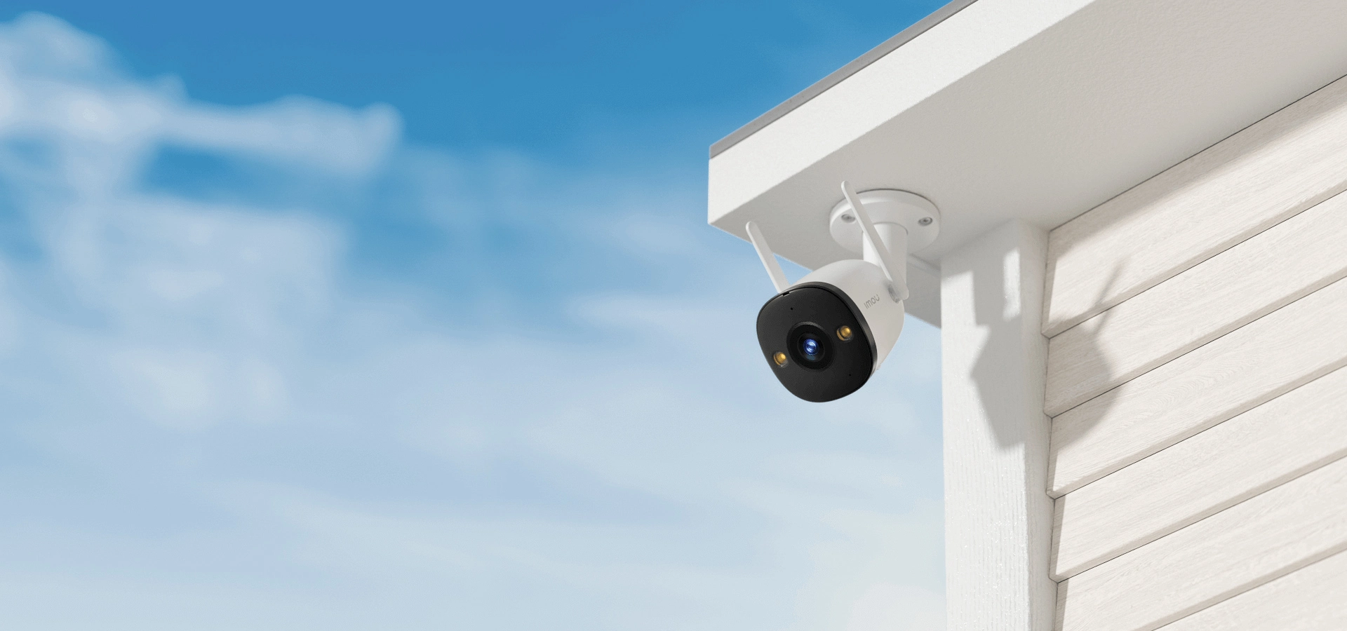 دوربین مداربسته وایرلس Imou Bullet 2E 3MP با دید در شب رنگی، تشخیص انسان، میکروفون داخلی و استاندارد IP67