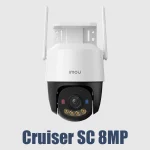 ✅ 8MP واقعی (4K) → جزئیات بالا ✅ PTZ واقعی (355° Pan / 90° Tilt) → بدون نقطه کور ✅ دید در شب هوشمند چندحالته + نور بازدارنده