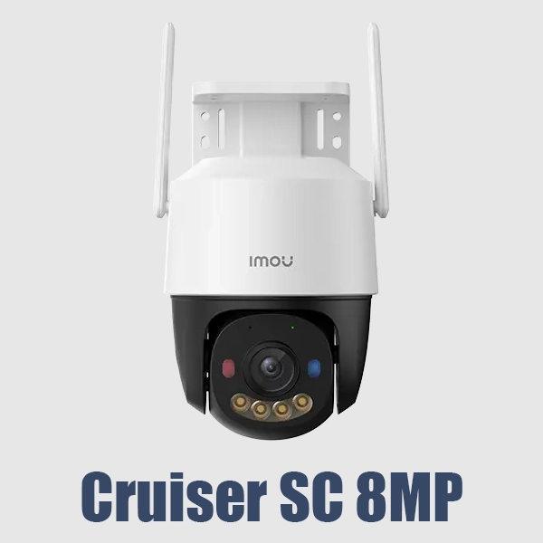 ✅ 8MP واقعی (4K) → جزئیات بالا ✅ PTZ واقعی (355° Pan / 90° Tilt) → بدون نقطه کور ✅ دید در شب هوشمند چندحالته + نور بازدارنده