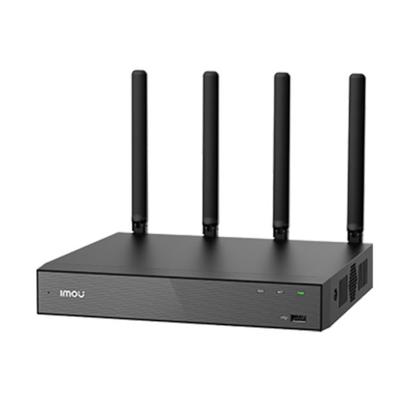 NVR وایرلس 18 کانال IMOU N118W با Wi‑Fi 6 دو بانده، مکالمه دوطرفه، خروجی 4K و پشتیبانی هارد 16 ترابایت؛ نصب سریع و بدون سیم‌کشی.