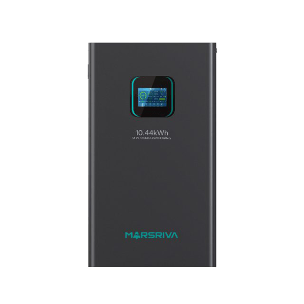 باتری لیتیومی MARSRIVA مدل MR-LFP48-200-WMD | ظرفیت ۱۰.۴۴ کیلووات‌ساعت (سلول BYD)